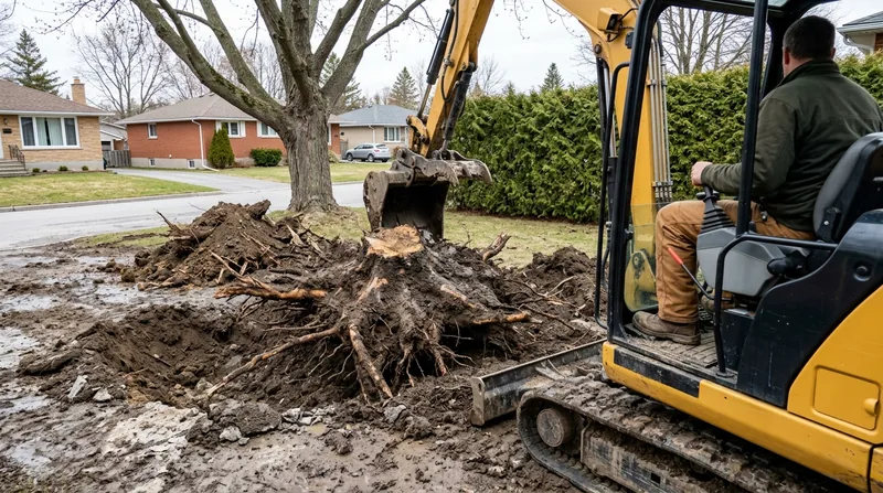 Full Stump & Root Removal Kingston